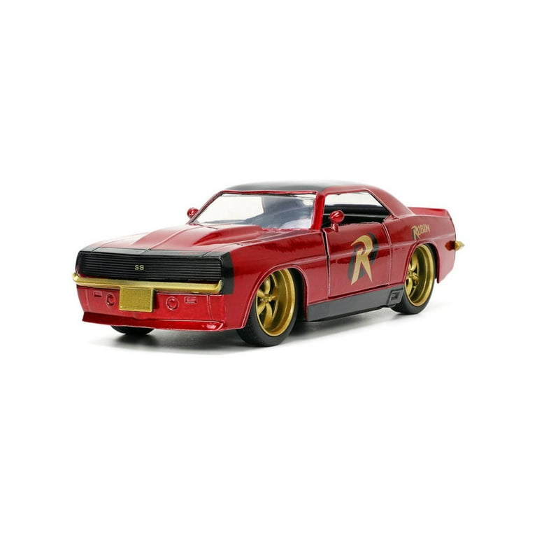 1969 Chevy Camaro w/ Robin Diecast Figure, DC Comic - Jada Toys