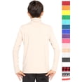 thumbnail image 3 of Stretch Is Comfort Oh so Soft Boy's Long Sleeve Turtleneck| Child Size 2 -16, 3 of 6