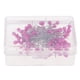 thumbnail image 4 of Paquete de 100 alfileres de cuentas multicolores, alfileres de costura, alfileres de cabeza Rosa, 4 of 9