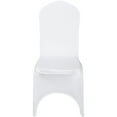 thumbnail image 7 of KFFKFF 50 Pcs White Chair Covers Polyester Spandex Chair Cover Stretch Slipcovers for Wedding Party Dining Banquet Chair Decoration Covers, 7 of 7
