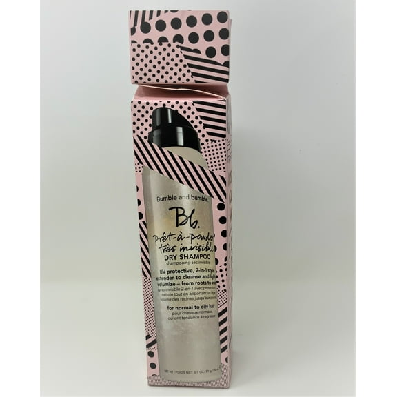 Bumble And Bumble Instant Clean Hair 1 Pret a Powder Tres Invisible  Dry Shampoo 3.1 oz / 1 Hairdresser's  invisible Oil .34 fl oz