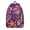 Purple-62, variant on Retro Paisley Backpack with Bohemian Mandala and Colorful Floral Ethnic Designs