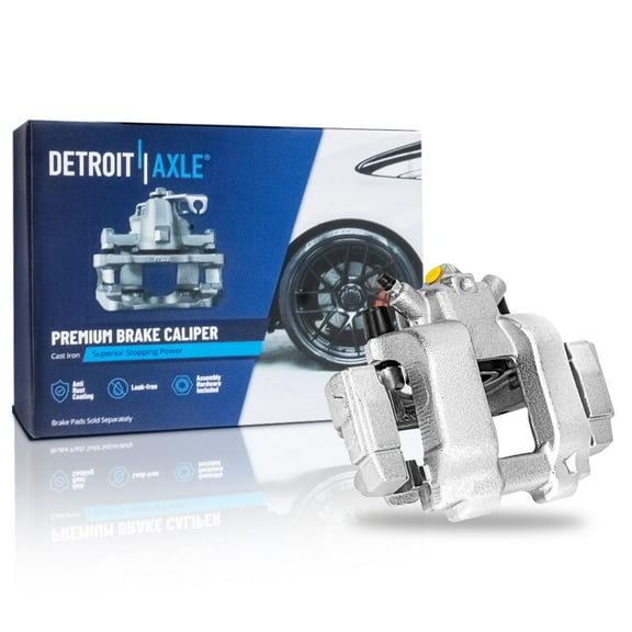 Detroit Axle - Front Left Brake Caliper w/Bracket Replacement for BMW 328i 330i GT 320i 230i 228i 328D 428i 430i xDrive