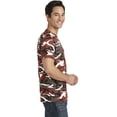 thumbnail image 3 of Port Company Core Cotton Camo Tee-4XL (Red Camo), 3 of 6