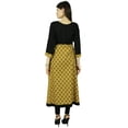 thumbnail image 3 of Kurta Leaves Designer Women Ethnic Kurti Cotton Top Tunic Dress, 3 of 3