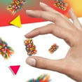 thumbnail image 6 of Rainbow Nonpareils Gummy Bears Candy, Crispy Crunchy Snacks (2 Pound Bag), 6 of 6