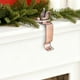 thumbnail image 4 of Ganchos para calcetines navideños para la repisa de la chimenea | Gancho decorativo resistente para colgar adornos navideños | Soporte para coronas navideñas para la decoración del hogar, 4 of 5