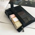 thumbnail image 6 of Nylon Mesh Storage Bag with Thickened Metal Zipper for Travel, Makeup, Cosmetics and Toiletries, 6 of 9