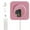 Pink, variant on GENEMA Portable Wall Mountable Music Player Home Audio Player With Remote Control FM Radio Headphone Jack AUX