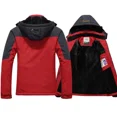 thumbnail image 4 of Parka de invierno para hombre, cortavientos, abrigos de piel gruesos y cálidos a prueba de viento, chaquetas Anorak con capucha Retro para hombre, chaquetas de invierno para hombre, 4 of 5