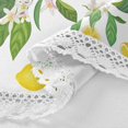 thumbnail image 3 of SKYSONIC Lemon Round Tablecloth 60 inch Waterproof Tablecloth Stain Resistant and Wrinkle Decorative Patio Table Cloths for Kitchen Dinning Room Party Home Garden Picnic, 3 of 7