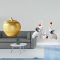 thumbnail image 2 of Conjunto Moderno De Figuras Familiares De Resina Y Elefantes, Esculturas Artísticas De Frutas Y Animales Para Mesa, Estantería, Escritorio, Sala De Estar, Dormitorio, Oficina, Decoración., 2 of 8