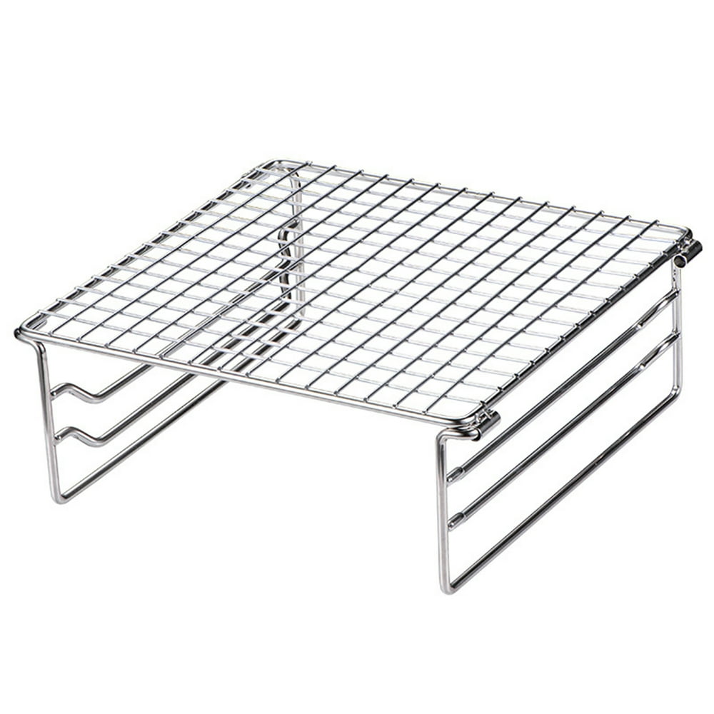 Famure Folding Campfire Grill 304 Stainless Steel Grill Rack for
