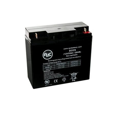 Fortress Best Power 1700SP 12V 22Ah Wheelchair and Mobility Replacement Battery - This is an AJC Brand (Best Power Chair On The Market)