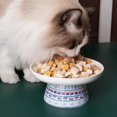 thumbnail image 5 of Cuenco de cerámica para gatos, comederos de agua y comida bohemios para mascotas, suministros para comer y beber para perros pequeños, 5 of 5