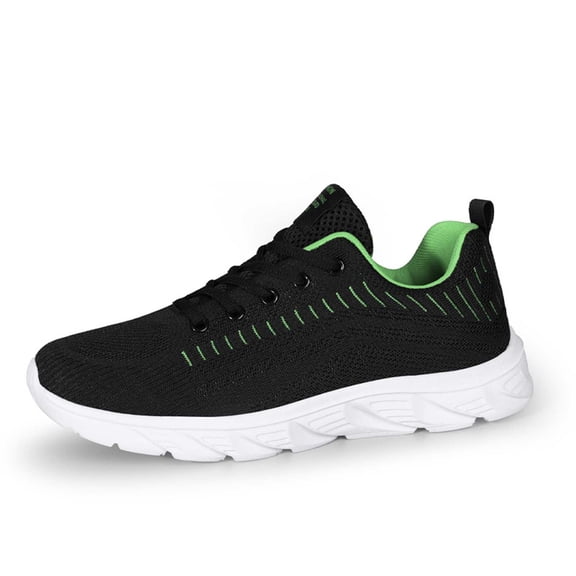 Win s Way Men's Lightweight Athletic Sneakers, Breathable Mesh Running Shoes For Gym Fitness Training Sport