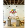 thumbnail image 5 of Marmont Hill - "Pop of Color II" by Julie Joy Framed Painting Print, 5 of 6