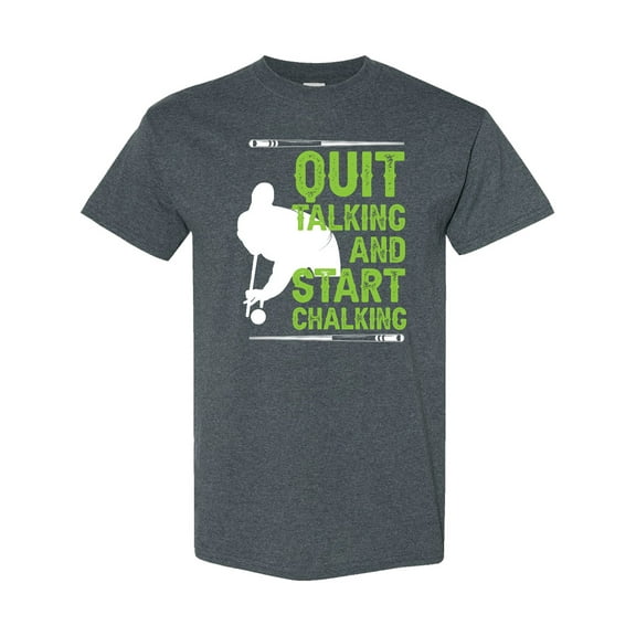 Inktastic Pool Player Billiards Quote T-Shirt