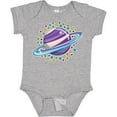 thumbnail image 3 of Inktastic Planet Saturn with Stars Boys or Girls Baby Bodysuit, 3 of 5