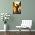 thumbnail image 5 of Christian Wall Art Archangel Michael Canvas Painting Print Bible Story Picture Poster Canvas Poster Wall Art Picture Prints Hanging Photo Gift Decor Home Posters Artworks 24x36inch(60x90cm), 5 of 6