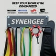 thumbnail image 5 of Synergee Accessory Rack for Resistance Bands, Mini Bands, Collars, Weight Belts - 5 Pegs to Organize Strength Equipment, 5 of 6