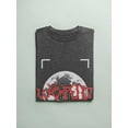 thumbnail image 3 of Abstract World Rave Style T-Shirt Men -Image by Shutterstock, Male 3X-Large, 3 of 4