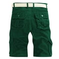 thumbnail image 4 of ZyeKqe Mens Cargo Shorts with Multi Pockets Classic Summer Outdoor Hiking Workout Overalls Shorts, 4 of 8