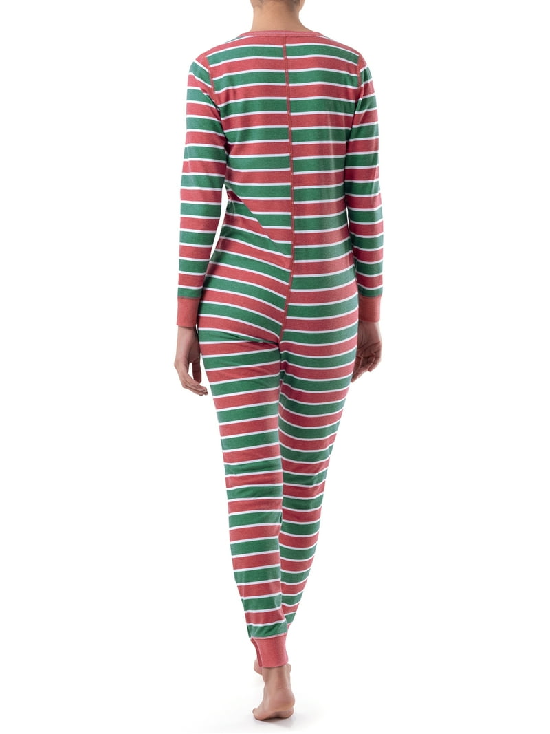 Fruit of the Loom women's Waffle Thermal Union Suit - Walmart.com