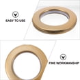 thumbnail image 3 of FONDOTIN 80Pcs Golden Nanoscale Plastic Curtain Rings for Sliding Curtain Rods Modern Design, 3 of 6