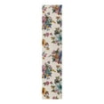 thumbnail image 7 of Unique Loom Blossom Collection Area Rug - Laura (2' 7" x 12' Runner Ivory/Black), 7 of 7