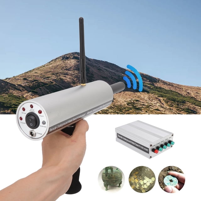 Long Range Metal Detector with Excellent Sensitivity Strongest Core Microcomputer Control Chip for Treasure Hunting and Metal Finding