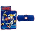 thumbnail image 1 of Alfombrilla de siesta suave para niños pequeños con almohada y manta Sonic The Hedgehog, 1 of 7