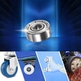 thumbnail image 2 of 4 Pcs 623ZZ 3x10x4mm Double Shield Single Row Deep Groove Ball Bearings Silver Tone, 2 of 6