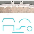 thumbnail image 4 of Cortina de techo Flexible con riel curvo para cortina de techo flexible de 5 metros (hy), 4 of 5