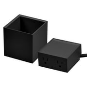 Bostitch Konnect Power Expansion Kit: Two Outlet Charger for Desktop & Pencil Cup, Black