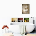 thumbnail image 6 of Rustic Daisy Flowers in White Bathtub (2) Wall Art Bathroom Pictures Wall Decor Canvas Painting Prints Artwork for Bathroom Office Bedroom 12"x16", 6 of 7