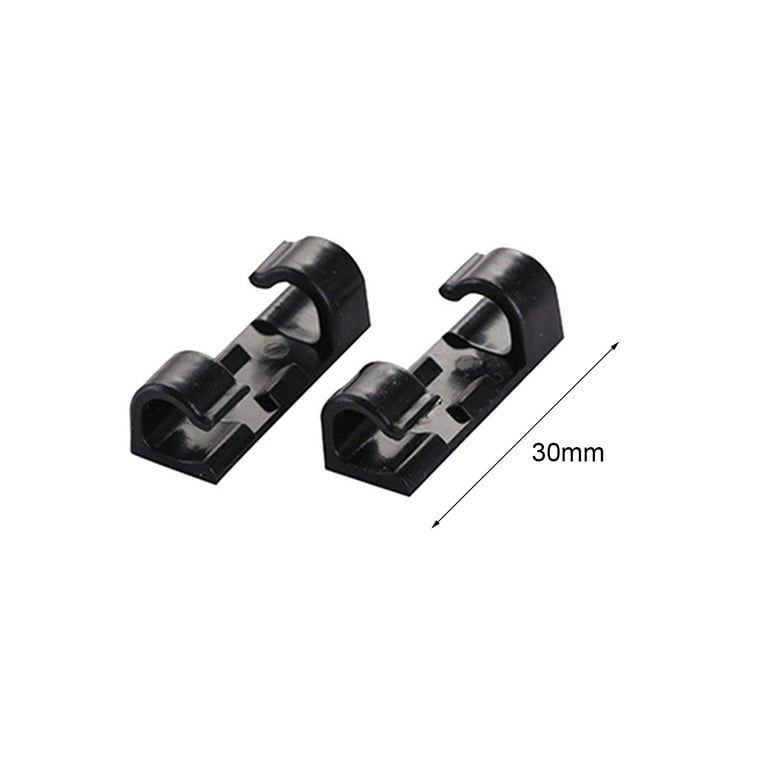  Cable Clips with Strong Self-Adhesive, XIAOXI R Shape