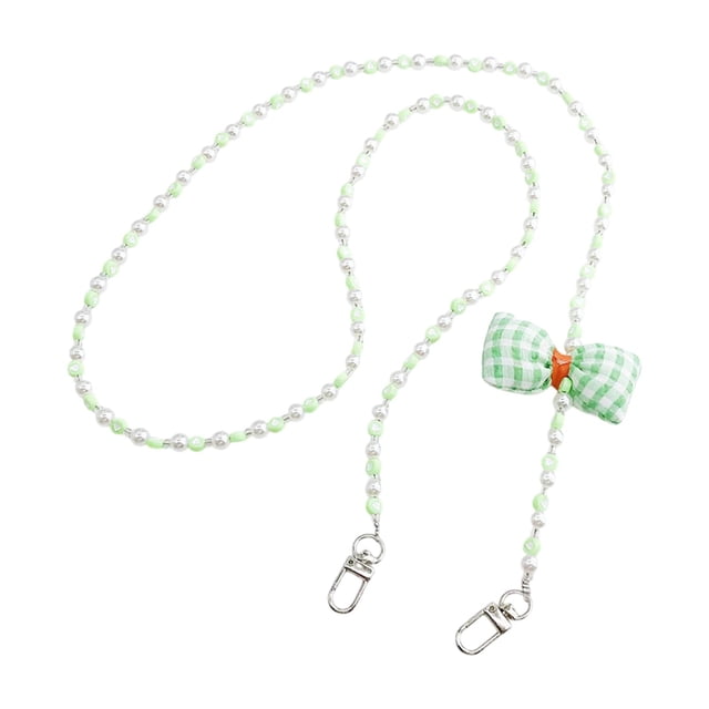 Cordón para teléfono Fernando con cuentas Verde