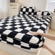 thumbnail image 5 of Sábana Ajustable para Colchón Jxy240924001 | Sábana Ajustable Acolchada Antideslizante 150X200Cm | Protector de Cama de Poliéster Transpirable y Cálido para Invierno | Gris, Azul, Verde, Caqui y Rosa, 5 of 6