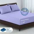 thumbnail image 3 of Bed Sheet Set 6 Piece Bedding Comfort Microfiber Deep Pocket 1800 Count Sheets, 3 of 16