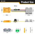 thumbnail image 3 of Convertidor reductor Kzreect de 20 V a 12 V 240 W para Dewalt Power, 3 of 7