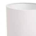 thumbnail image 3 of Raya White Planter Pot with Arch Wood Planter Base - (Small & Medium Set), 3 of 5