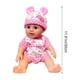 thumbnail image 3 of Muñeca renacida, muñeca de vinilo, compañera infantil, muñeca de simulación, muñeca pijama, muñeca tranquilizadora que trae felicidad a los niños., 3 of 5