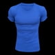 thumbnail image 5 of Blusas y camisas de manga corta y cuello redondo para hombre, blusas informales de verano de color liso con cuello redondo, manga corta y transpirables, blusas de poliéster para hombre., 5 of 8