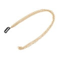 thumbnail image 1 of Accesorios de cabello trenzado de moda 1 Pc para mujeres, cadena de cabello trenzado, tono dorado vintage, 1 of 5