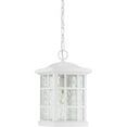 thumbnail image 3 of Quoizel Stonington Large Hanging Lantern in Fresco, 3 of 6