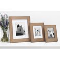 thumbnail image 7 of DesignOvation Museum Wooden Traditional Picture Frame Set for Customizable Wall Display, 4x6, Rustic Brown, 4 Pack, 7 of 7