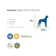 thumbnail image 2 of Casa Tipo Iglu Térmica Perro Grande 104x74.5x76.5cm Sunny Sunny SDH-502, 2 of 4