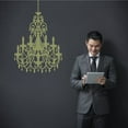 thumbnail image 4 of Vinatage Antique Decorative Chandelier Wall Decal Sticker, 4 of 4