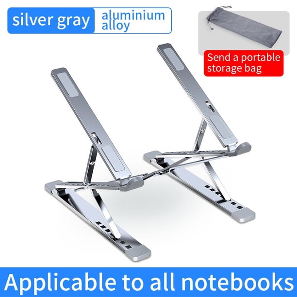 Soporte portátil ajustable para portátil MC N8 de aluminio para Macbook, tableta, portátil, soporte para mesa, almohadilla de refrigeración, soporte plegable para portátil Tan Jianjun unisex